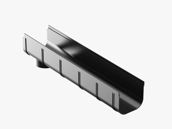 Canaleta de piso negra