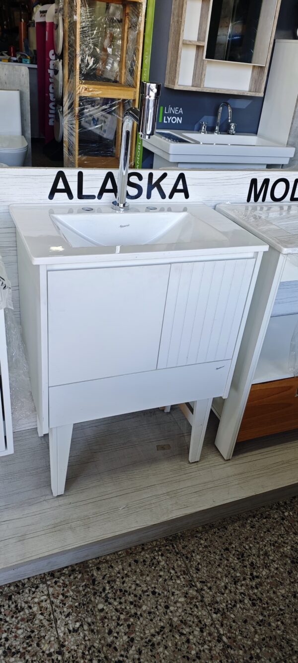 Vanitory con mesada ALASKA (60 cm)