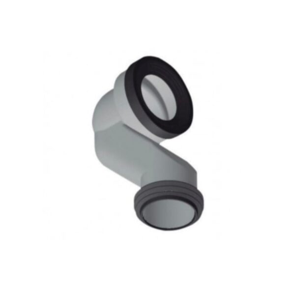 Conexión codo sifón para inodoro a 90° (440387)