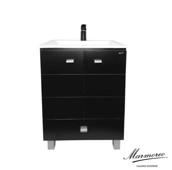 Vanitory con mesada "WENGUE" MODENA (50 cm)