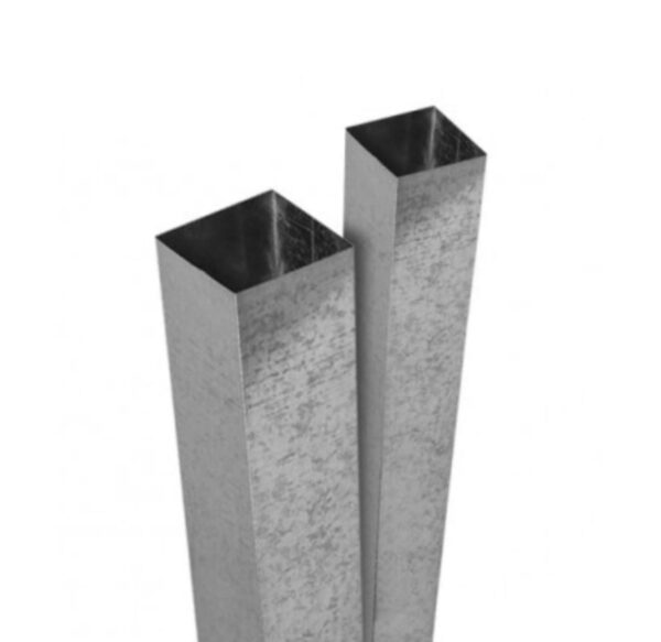 Tubo cuadrado 160x160 para ventilación