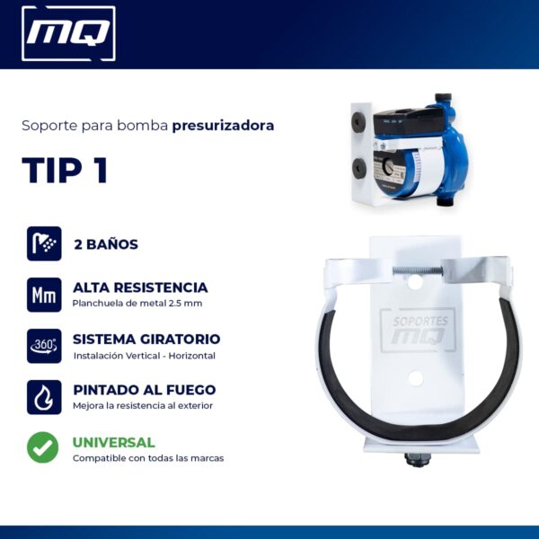 Soporte para bomba Tip Pres - Imagen 3