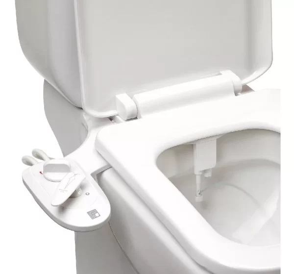 Bidet adaptable para inodoro doble fría-caliente