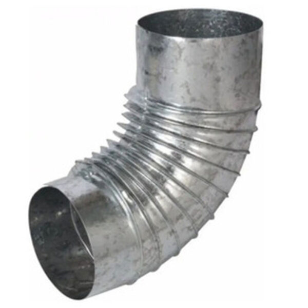 Curva corrugada hembra a 90° 6"